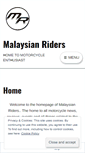 Mobile Screenshot of malaysian-riders.com